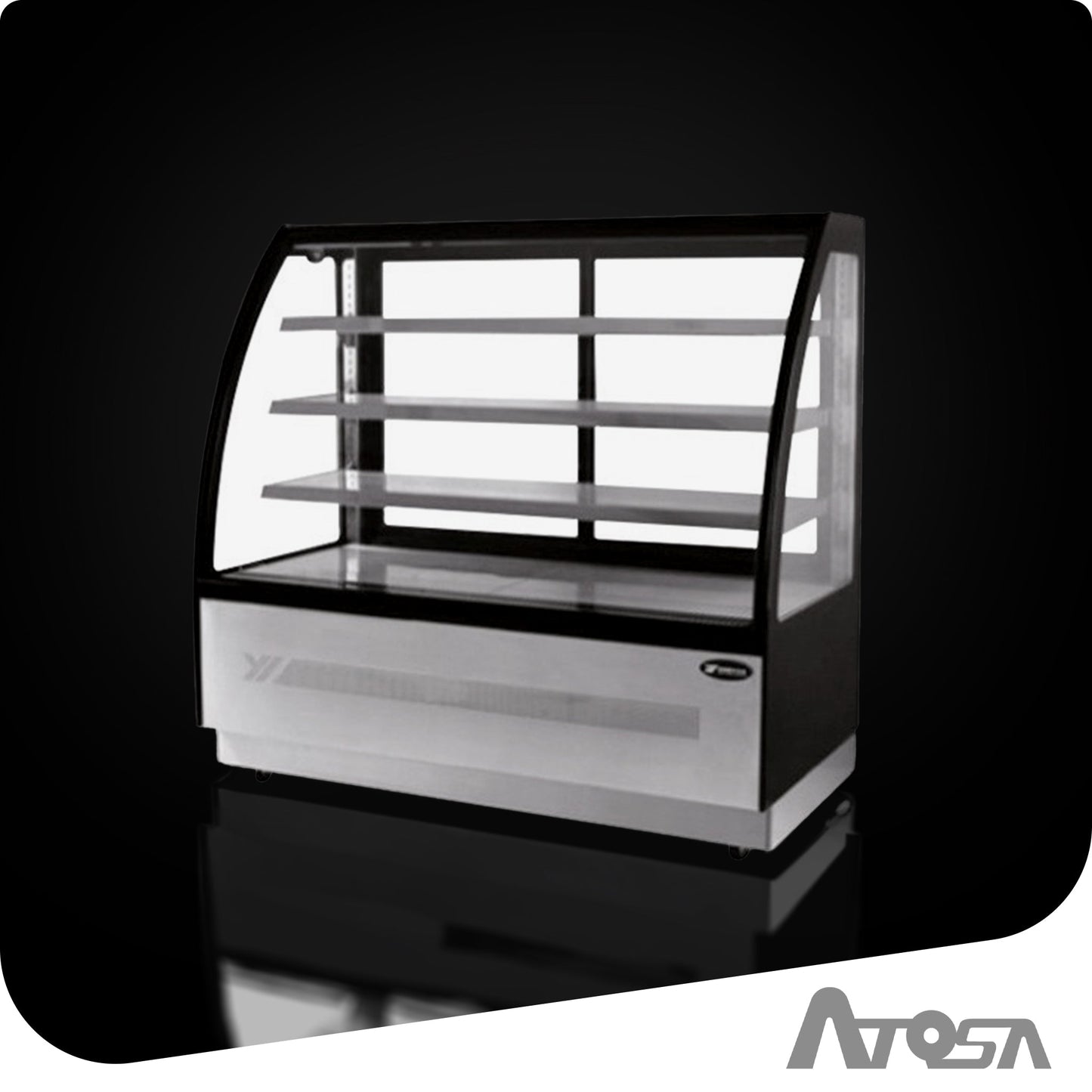 UPRIGHT ROUND CAKE SHOWCASE 1200 MM FRIDGE DF127D
