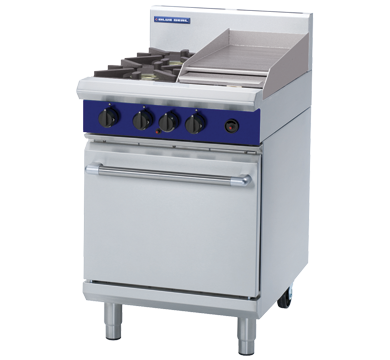 Blue Seal Evolution Series G504C - 600mm Gas Range Static Oven