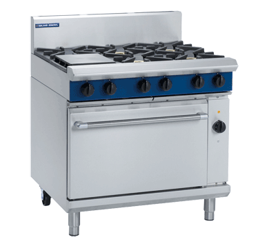 Blue Seal Evolution Series GE56D - 900mm Gas Range Electric Convection Oven