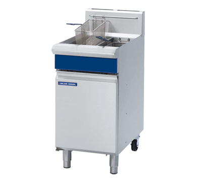 Blue Seal Evolution Series GT46 - 450mm Twin Pan Gas Fryer