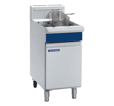 Blue Seal Evolution Series GT46 - 450mm Twin Pan Gas Fryer