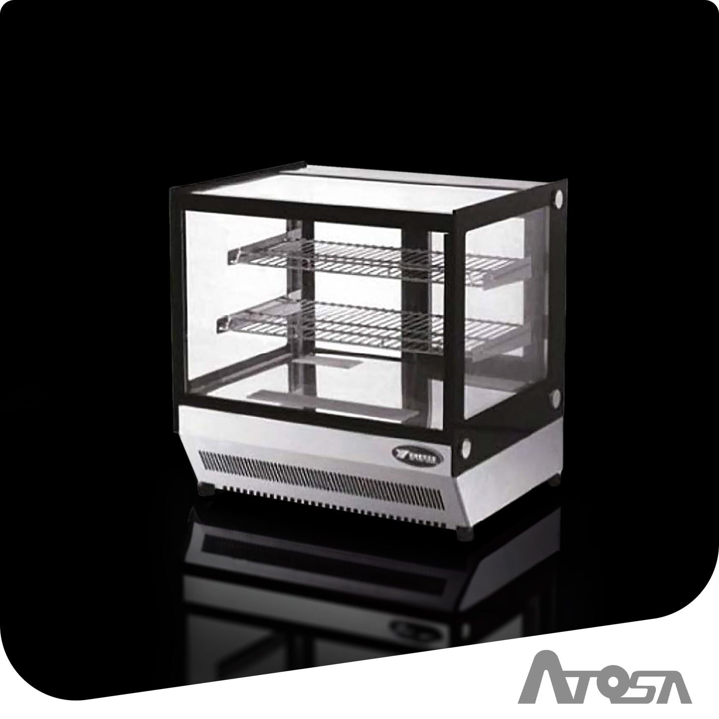 COUNTERTOP SQUARE CAKE SHOWCASE 900 MM FRIDGE TF160L