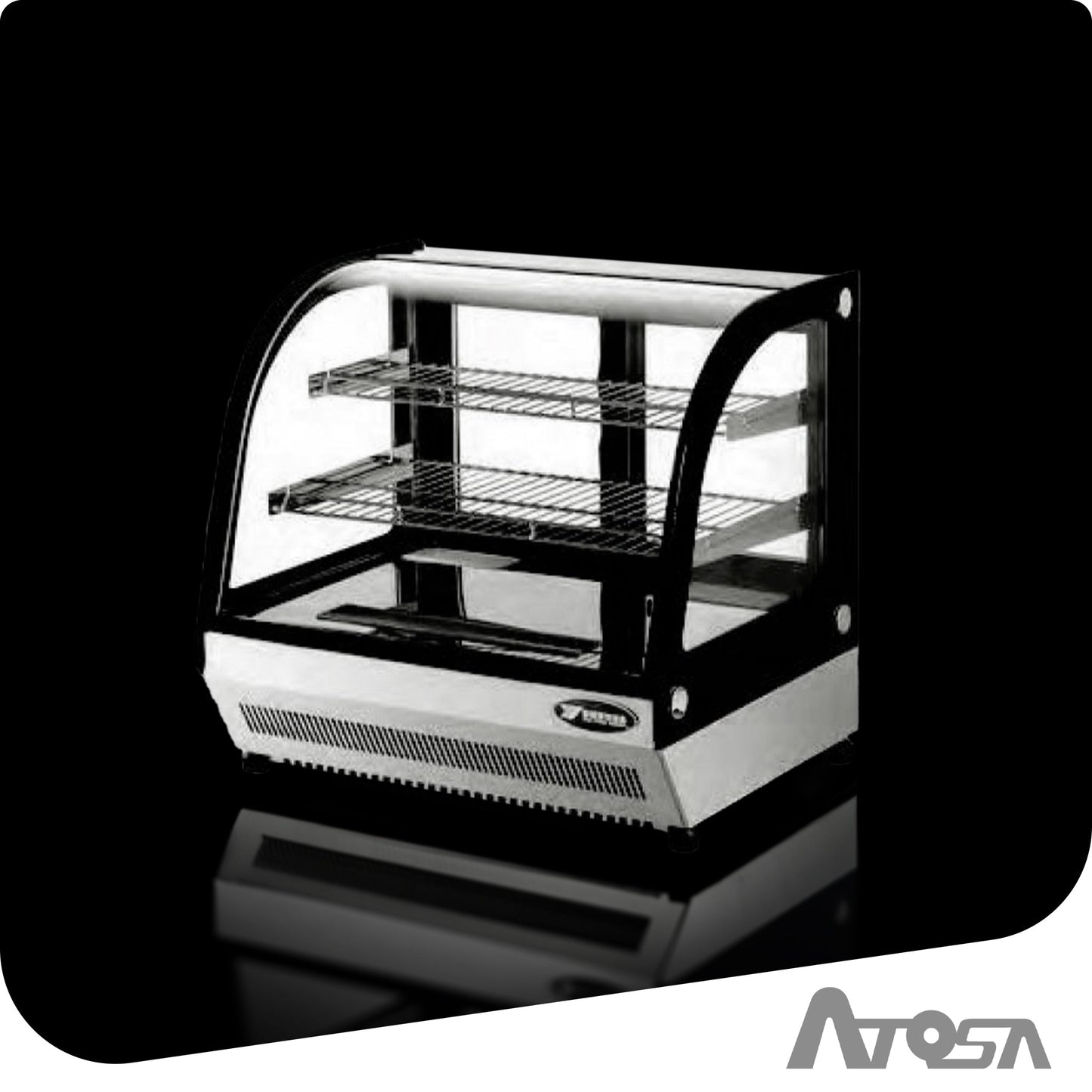 COUNTERTOP ROUND CAKE SHOWCASE 900 MM FRIDGE TY130L