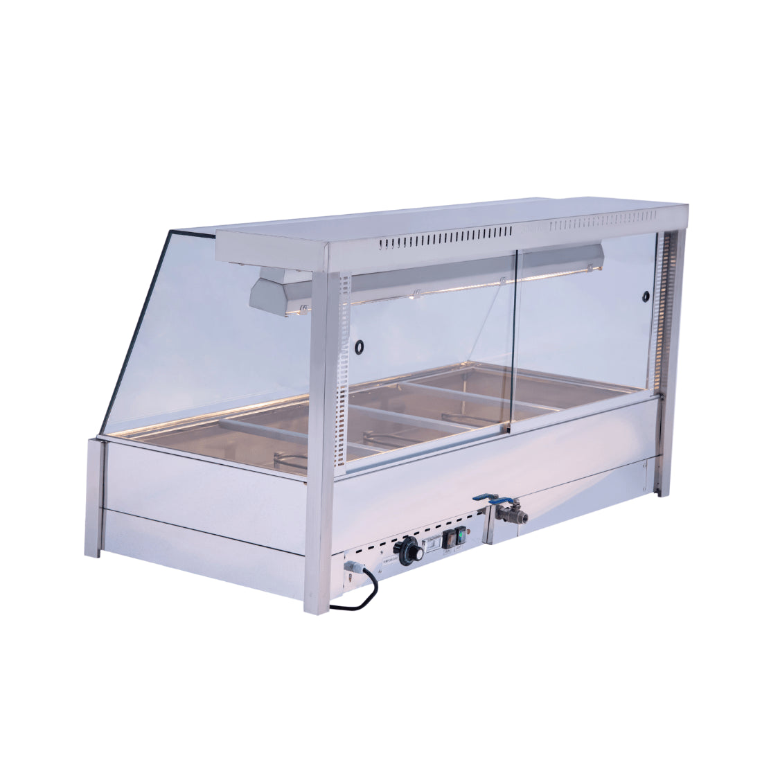 Bonvue Angled Countertop Wet and Dry Bain Marie – BM14TC