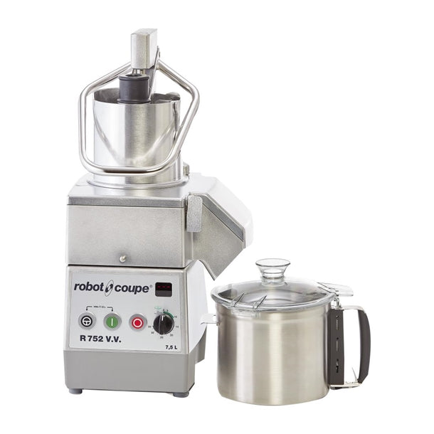 Robot Coupe R752 V.V. - Food Processor - 7.5Ltr S/S Bowl-Variable Speed