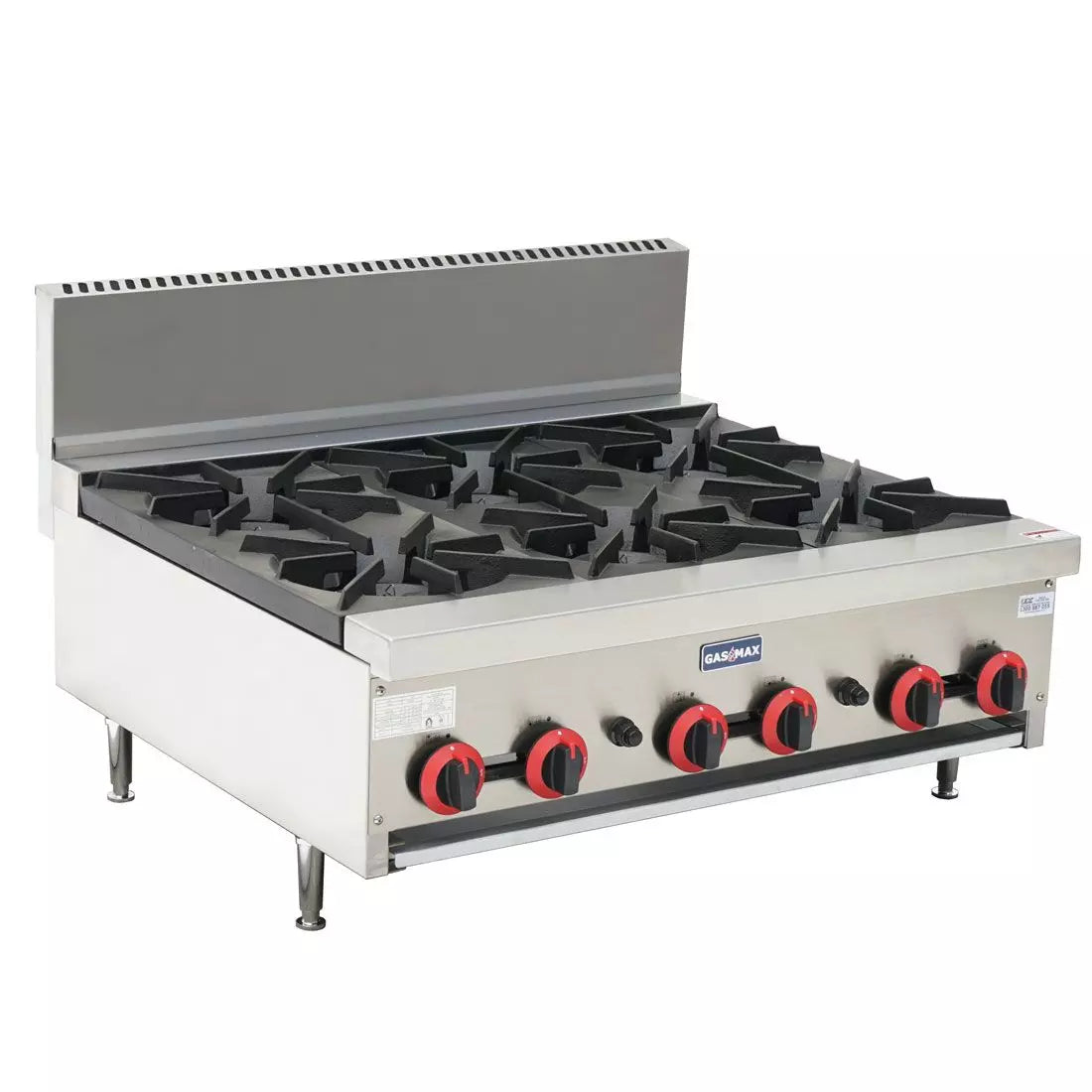 Gasmax Cook top 6 burners ULPG – RB-6EULPG