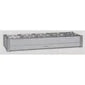 Roband Hot Bain-Marie BM23A fits 2 row x 3 1/2 size pans 6x 1/2 size 100mm pans & lids included