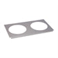 Roband Hob for Counter Top Bain-Marie BMH2 - Double Hob