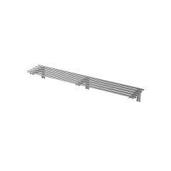 Modular Stainless Tubed Wall Shelf