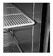 SINGLE GLASS DOOR MOUNTED FRIDGE 700 MM P600WB