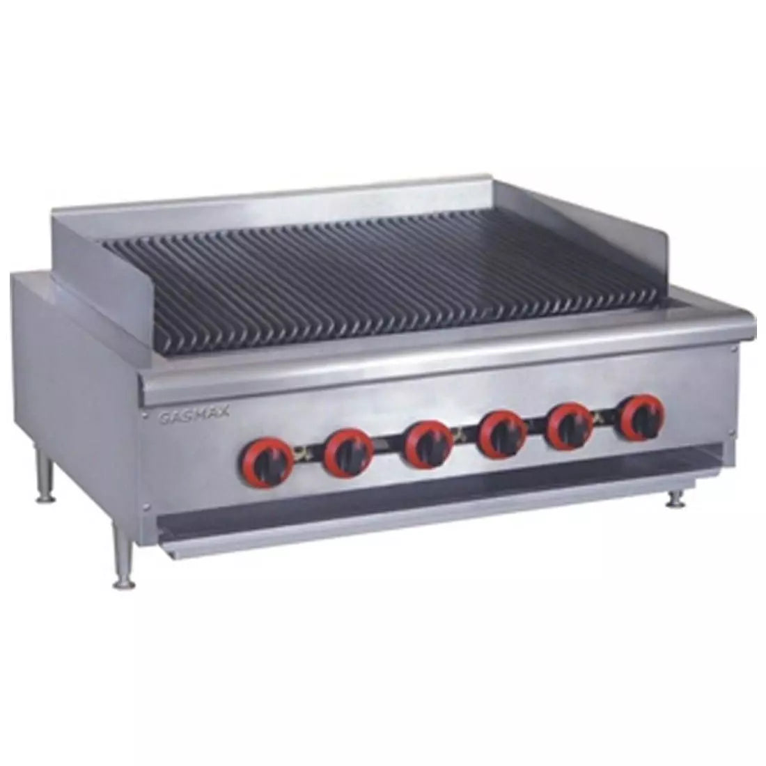 Gasmax LPG Gas 6 Burner Char Grill Top – QR-36ELPG
