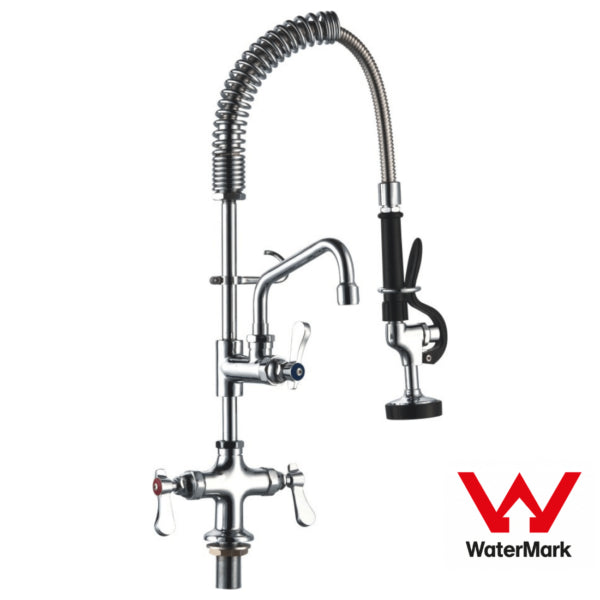 Sunmixer Pre Rinse Unit with Add-on Faucet and 152mm Swing Nozzle