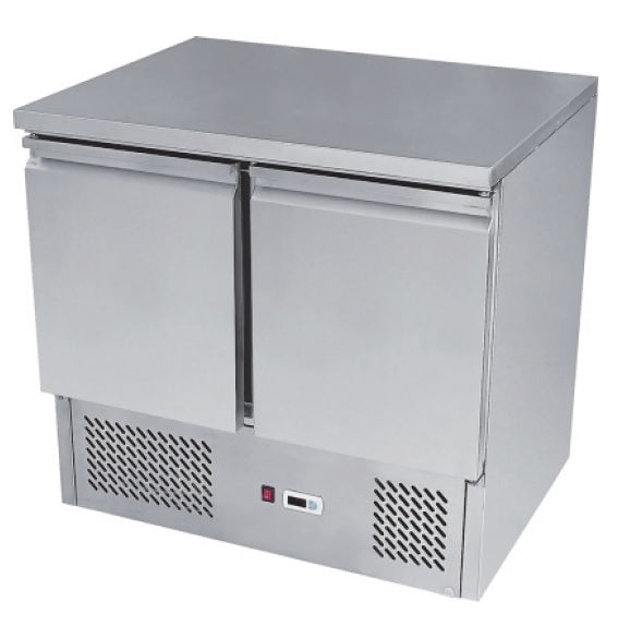 Premium 2 Doors Table Saladette Fridge 900mm at Hospo Direct NZ