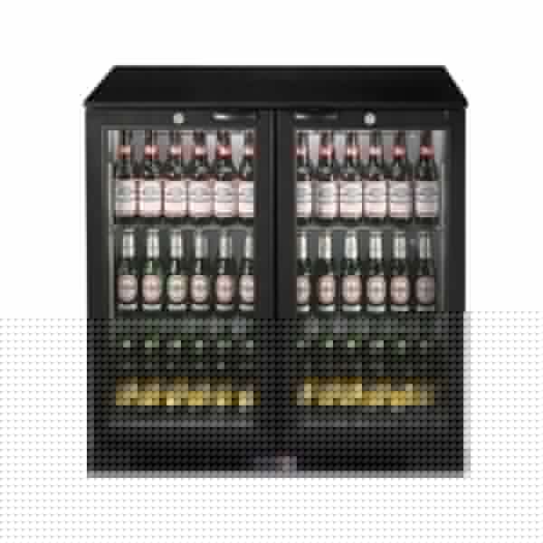 LG-208HC Under Bench Two Door Bar Cooler