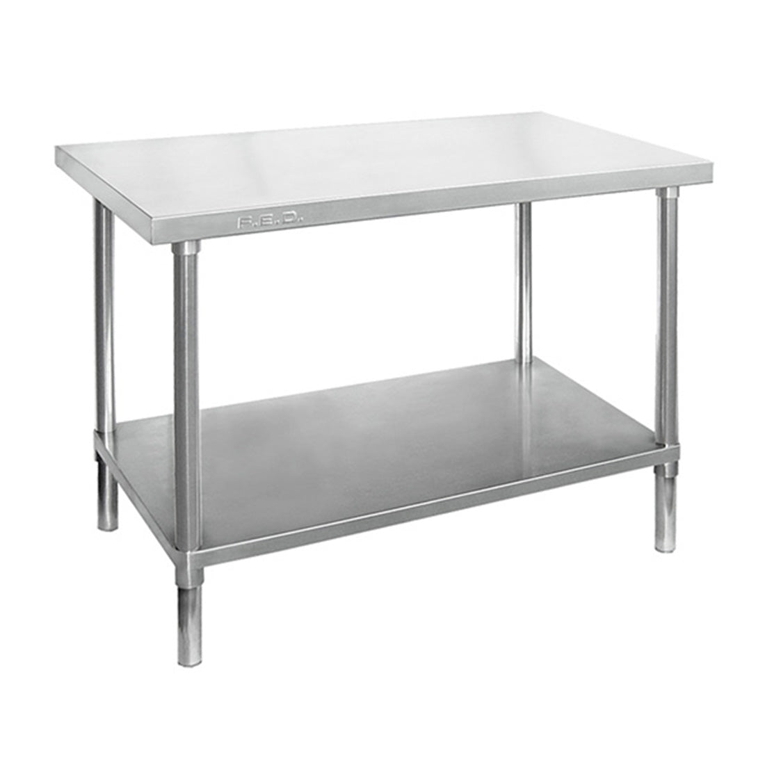 Work bench with undershelf 2400x600x900