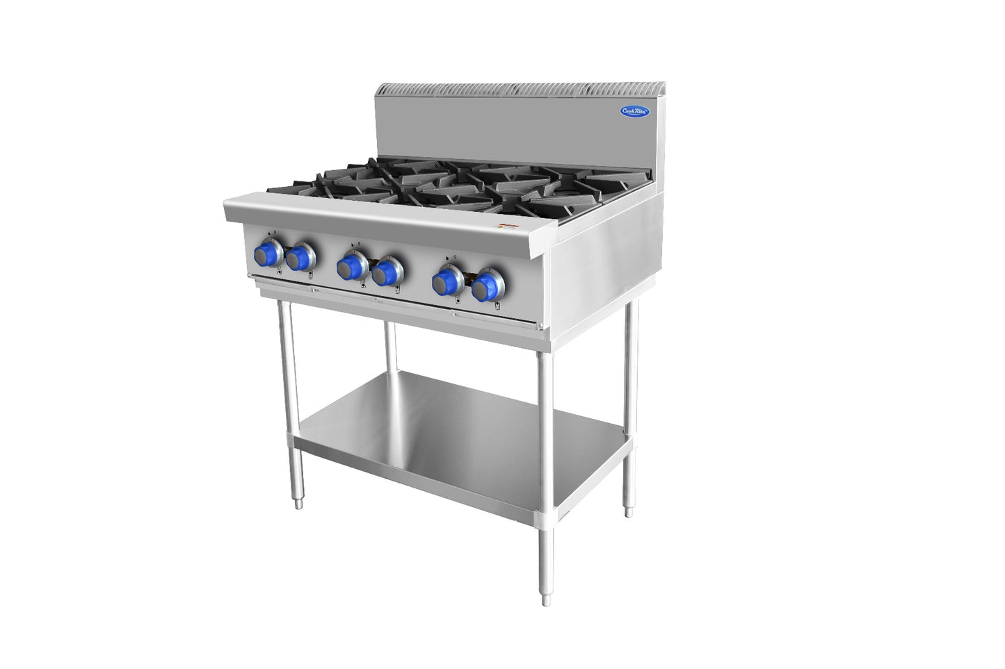 6 BURNER COOK TOP NG AT80G6B-F-NG - Hospo Direct