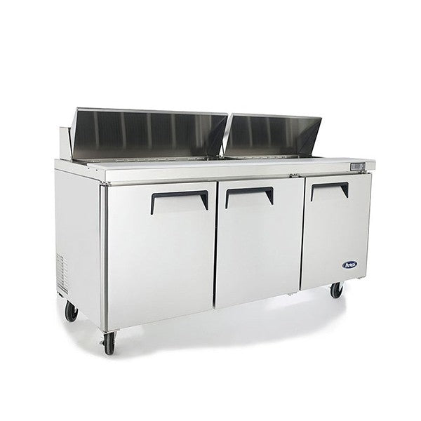 Premium 3-Door Sandwich Prep Table Fridge - Ideal for Cafes and Restaurants - Hospo Direct NZ