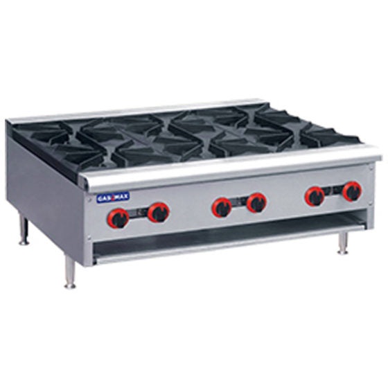 Gas Cook Top 6 Burners ULPG – RB-6EULPG from Hospo Direct NZ