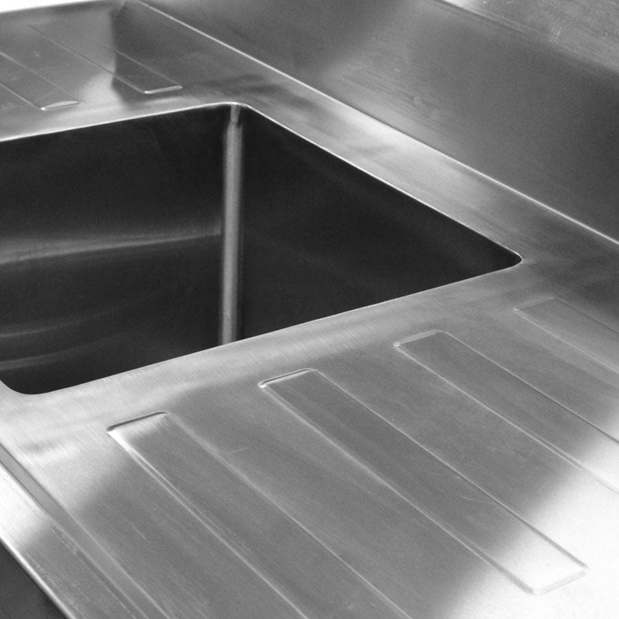 SSB7-1500L/A Single Left Sink Bench with Pot Undershelf