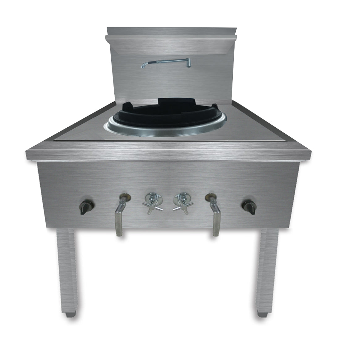 Single Wok Duckbill Burner LPG 600x850x1300mm