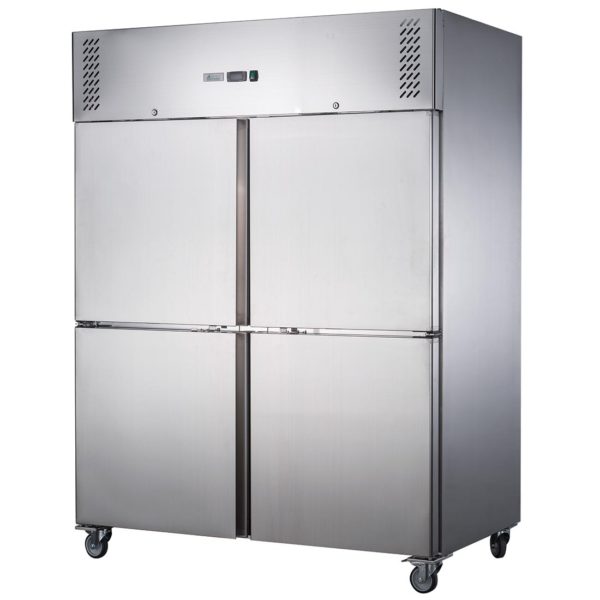 Premium FED-X S/S Four Door Upright Fridge