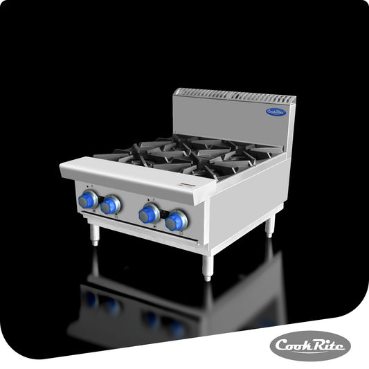 OPEN 4 BURNER COOK TOPS NG AT80G4B-C-NG