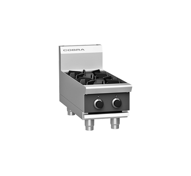 Cobra C3D-B 305mm Two Burner Gas Cooktop - Bench Model