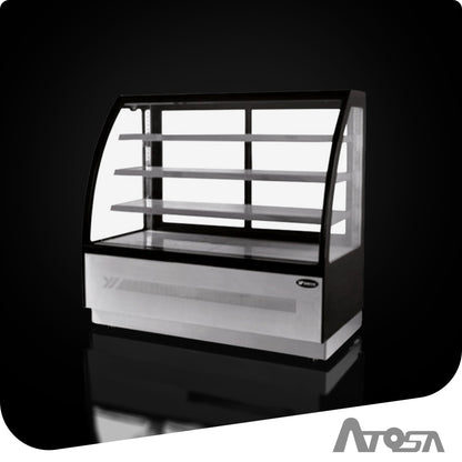 UPRIGHT ROUND CAKE SHOWCASE 1200 MM FRIDGE DF127D
