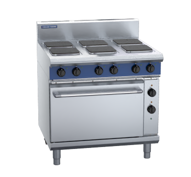 Blue Seal Evolution Series E56S - 900mm Electric Range Convection Oven Sealed Hobs