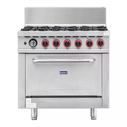 Gasmax 6 Burner With Oven Flame Failure GBS6TSLPG