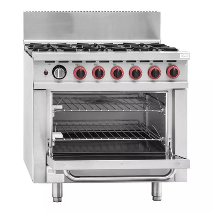 Gasmax 6 Burner With Oven Flame Failure GBS6TSLPG