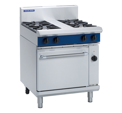 Blue Seal Evolution Series GE54D - 750mm Gas Range Electric Convection Oven