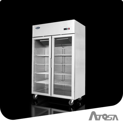 TOP MOUNTED 2 DOOR FRIDGE SHOWCASE 1314 MM MCF8605