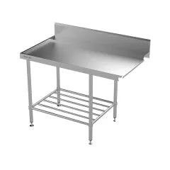 Modular Stainless Dishwasher Outlet Bench