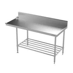 Modular Stainless Dishwasher Outlet Bench