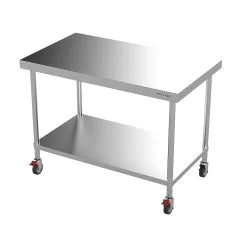 Modular Stainless Mobile Island Work Bench