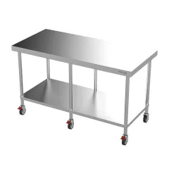 Modular Stainless Mobile Island Work Bench