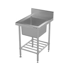 Modular Stainless Single Bowl Sink Bench