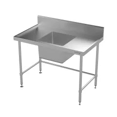 Modular Stainless Single Bowl Sink Bench