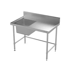 Modular Stainless Single Bowl Sink Bench