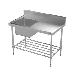 Modular Stainless Single Bowl Sink Bench