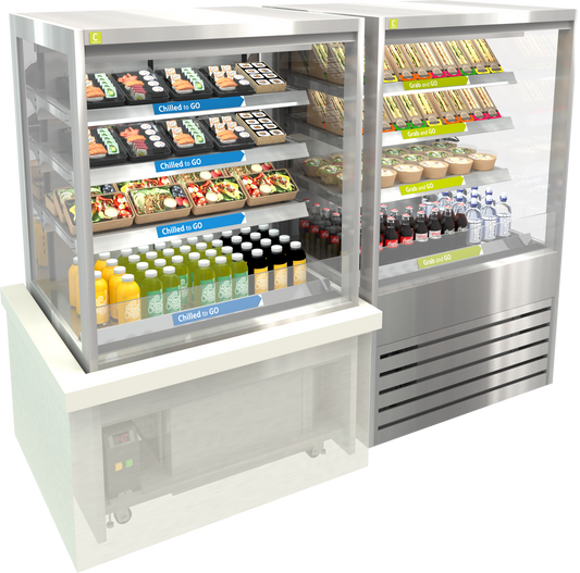 TTGOR TALL OPEN FRONT REFRIGERATED
