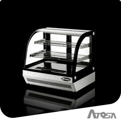 COUNTERTOP ROUND CAKE SHOWCASE 900 MM FRIDGE TY130L