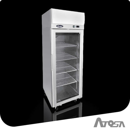 TOP MOUNTED SINGLE DOOR GLASS FREEZER YCF9407
