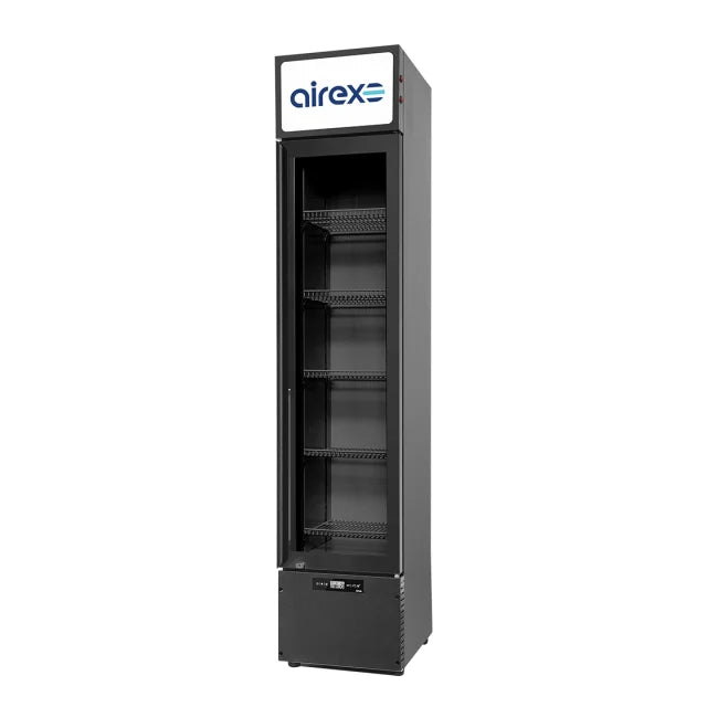 Airex Single Door Upright Slimline Refrigerated Merchandiser