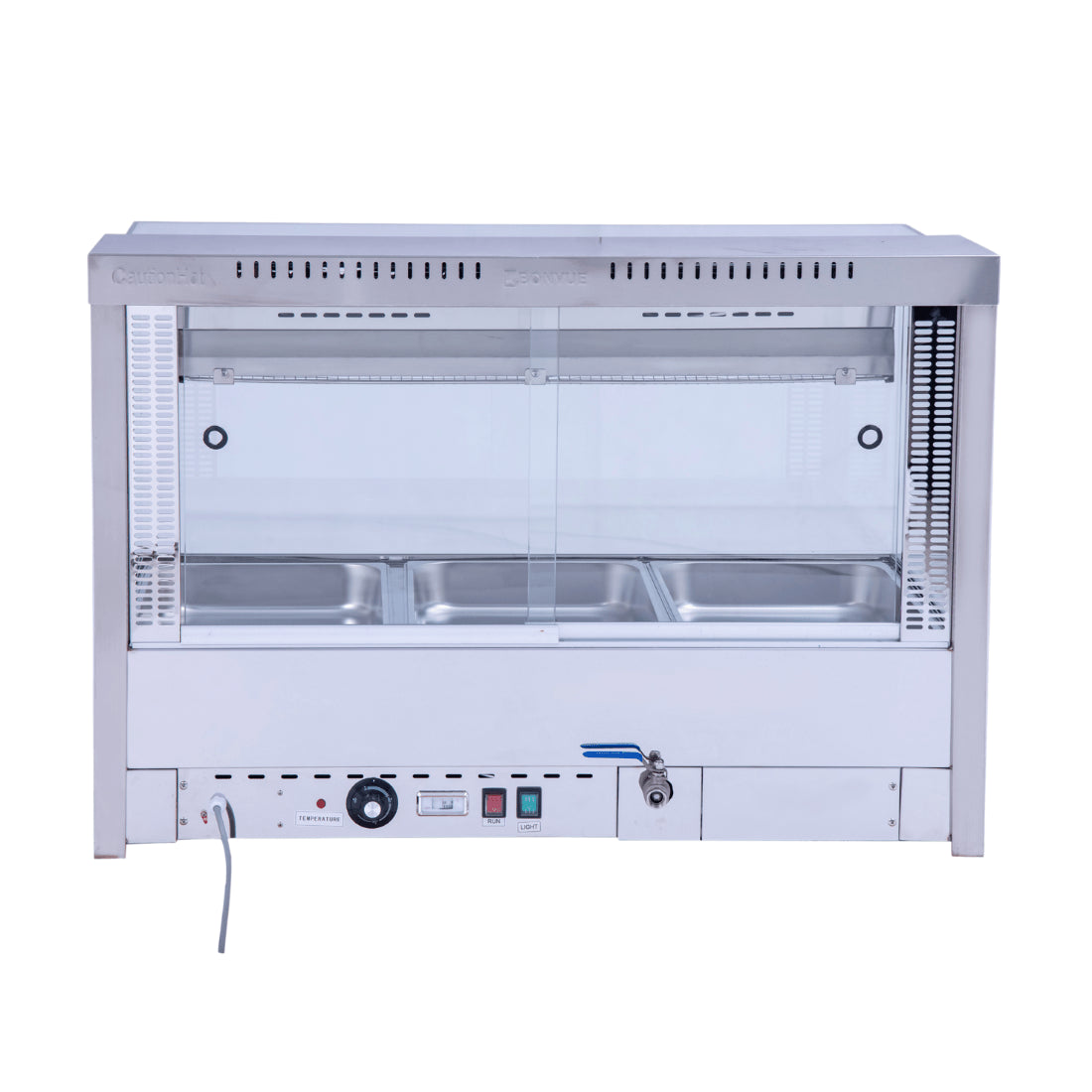 Bonvue Angled Countertop Wet and Dry Bain Marie – BM11TC