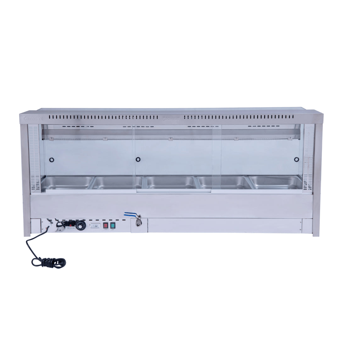 Bonvue Square Countertop Wet and Dry Bain Marie – BM17SC