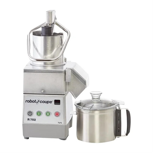 Robot Coupe R752 - Food Processor - 7.5Ltr Stainless Bowl