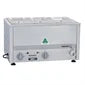 Roband Counter Top Bain-Marie includes 3x 1/3 Size 150mm Pans & Lids