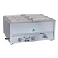 Roband Counter Top Bain-Marie includes 6x 1/3 Size 150mm Pans & Lids